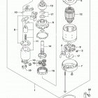 DF70A,80A,90A Стартер