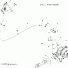 R07RH50AF/AR/AT RANGER 500 EFI 4X4 Brake, park (if built after 1 / 15 / 07)