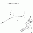 R07RF68AD/AF RANGER 700 EFI 6X6 Brake, park
