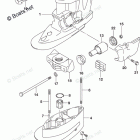 DF 80ATX Drive Shaft Housing (DF80A E03)