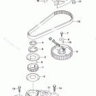 DF 8AS Timing Belt (DF8AR P03)