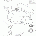DF 150STX Silencer / Ring Gear Cover (DF150TG E03)