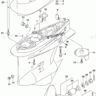 DF 225ZX Gear Case (DF225T E03)