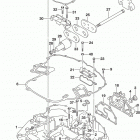 DF200T,Z 225,T,Z 250,T,Z,ST Engine holder (df225t e03)