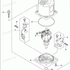 DF 200TL PTT Motor Transom(X) (DF200T E03)