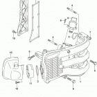 DF40AT 50AT 60AT,AVT Intake manifold  /  silencer  /  exhaust cover (df...
