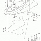 DF100A 115A 140A ,AT,AZ,AST Gear case (df140az e03)