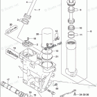 DF 225ZX Trim Cylinder Transom(X,XX) (DF225Z E03)