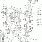DF200T,Z 225,T,Z 250,T,Z,ST Fuel pump  /  fuel vapor separator (df200t e03)