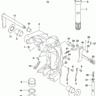 DF100A 115A 140A ,AT,AZ,AST Swivel bracket (df115at e03)