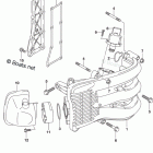 DF 50ATL Intake Manifold / Silencer / Exhaust Cover (DF50AV...