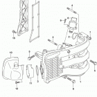 DF40AT 50AT 60AT,AVT Intake manifold  /  silencer  /  exhaust cover (df...