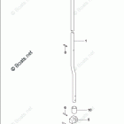 DF 50ATL Clutch Rod (DF50A E03)