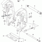 DF 200TL Clamp Bracket Transom(X) (DF200Z E03)