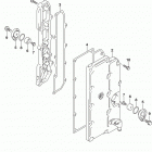 DF200T,Z 225,T,Z 250,T,Z,ST Кожух глушителя
