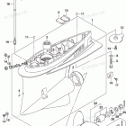 DF 250ZXX Gear Case (DF250ST E03)