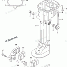 DF 8AS DRIVE SHAFT HOUSING