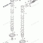 DF 150STX Camshaft (DF150ZG E03)