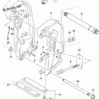 DF 250ZXX Clamp Bracket Transom(X,XX) (DF250Z E03)