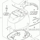 DF100A 115A 140A ,AT,AZ,AST Engine cover (df115ast e03)