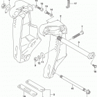 DF100A 115A 140A ,AT,AZ,AST Clamp bracket (df115ast e03)