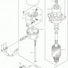 DF25A,AR,AT,AQH DF30AT,ATH Starting motor (df25a p03)
