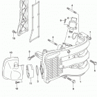 DF40AT 50AT 60AT,AVT Intake manifold  /  silencer  /  exhaust cover (df...