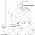 DF 60AVTL Engine Cover (DF60AVT E03)