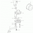DF25A,AR,AT,AQH DF30AT,ATH Масляный насос