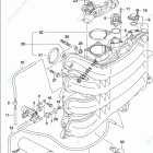DF 150STX Intake Manifold / Throttle Body (DF175Z E03)