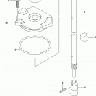 DF100A 115A 140A ,AT,AZ,AST Shift rod (df100at e03)