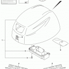 DF8A 9.9A Engine cover (df9.9a p03)