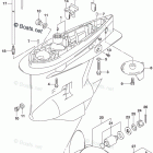 DF 200TL Gear Case (DF200T E03)