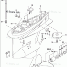 DF 150STX Gear Case (DF150Z E03)