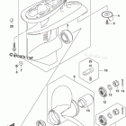 DF 60AVTL Gear Case (DF60A E03)