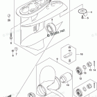 DF 40ATL Gear Case (DF40A E03)