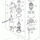 DF 200ATX STARTING MOTOR