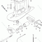 DF 150STX Drive Shaft Housing (DF150ST E03)
