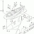 DF200AT,AZ ~510001 Gear case (df200at e03)