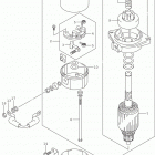 DF25A,AR,AT,AQH DF30AT,ATH Starting motor (df25ar p03)