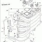 DF 200ATX INTAKE MANIFOLD / THROTTLE BODY