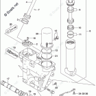 DF 200TL Trim Cylinder Transom(X) (DF200T E03)