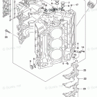 DF 225ZX Cylinder Block (DF225Z E03)