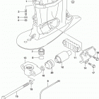 DF200AP Корпус ведущего вала (нога)