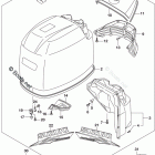 DF 150STX Engine Cover (For Y5S) (DF150T E03)