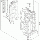 DF100A 115A 140A ,AT,AZ,AST Cylinder block (df115ast e03)