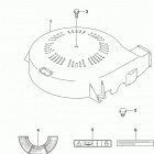 DF100A 115A 140A ,AT,AZ,AST Крышка механизма маховика