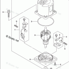 DF 225ZX PTT Motor Transom(X,XX) (DF225T E03)