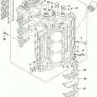 DF250/DF300 AP Блок цилиндров