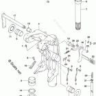 DF 140ATX Swivel Bracket (DF140AT E03)